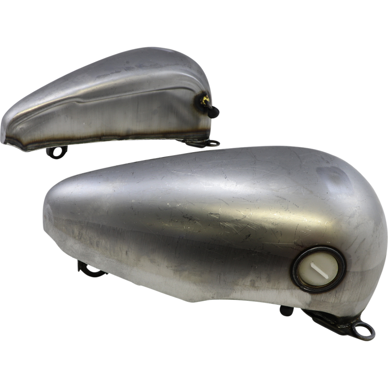 DRAG SPECIALTIES 3.5 GAL 84-99 FXST FATBOB TANKS SCR/CAPS DS-391237