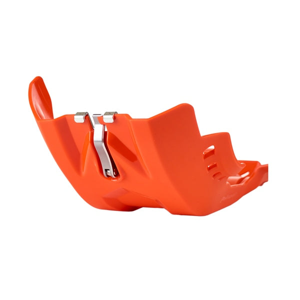 POLISPORT SKID PLATE FORTRESS W/LINKAGE OG KTM 8469100005