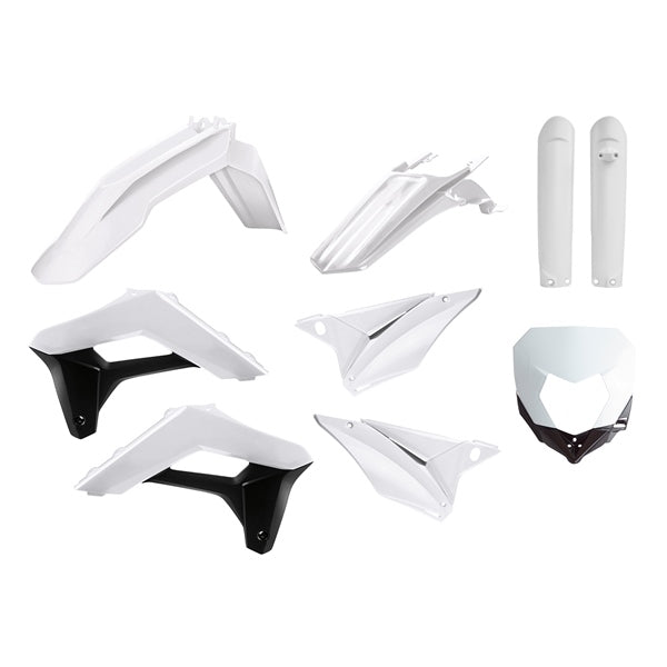 POLISPORT PLASTIC KIT COMP WH SHERCO 90857
