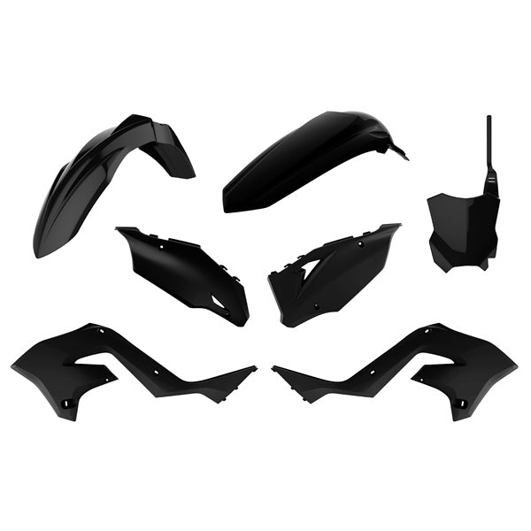 POLISPORT PLASTIC KIT COMP BK KAWA 90934