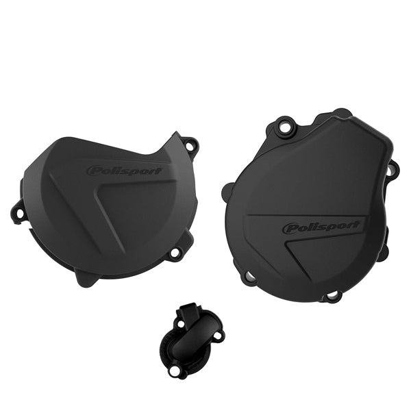 POLISPORT CLUTCH KIT+IGNITION COVER BK KTM/HUSQV 90991