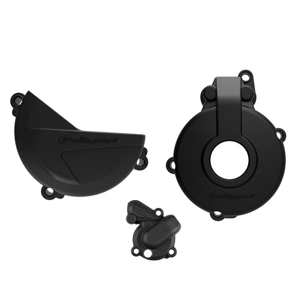POLISPORT CLUTCH KIT+IGNITION COVER BK SHERCO 91006