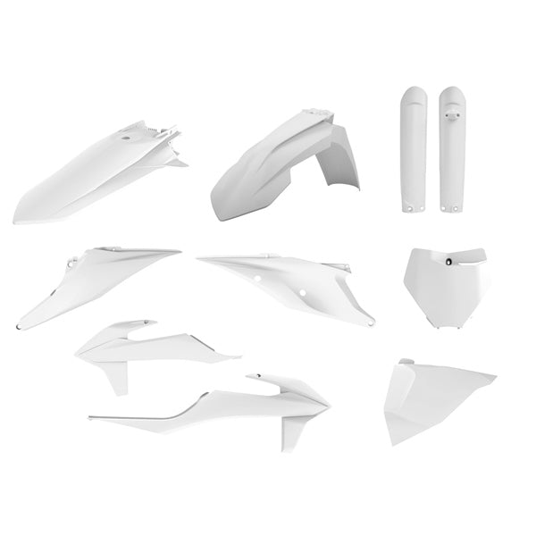 POLISPORT PLASTIC KIT COMP WH KTM 91013