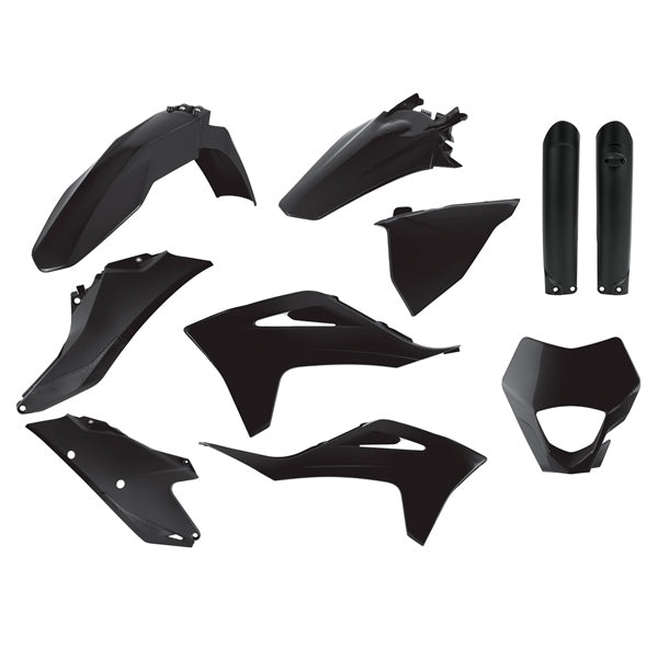 POLISPORT PLASTIC KIT COMP BK GASGAS 91028