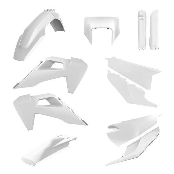POLISPORT PLASTIC KIT COMP WH HUSQV 91126