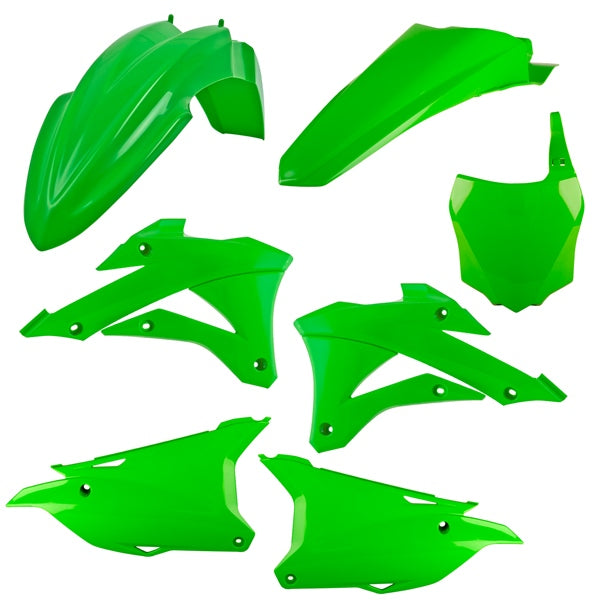 POLISPORT PLASTIC KIT COMP OEM KAWA 91333