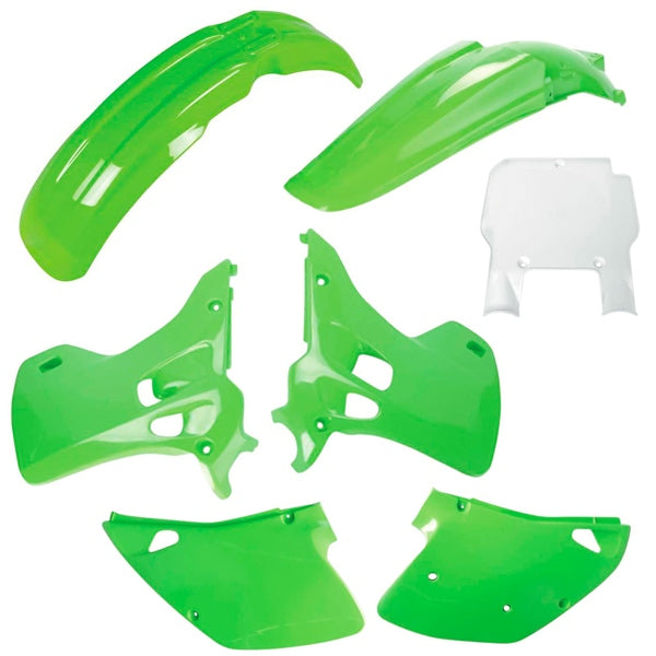 POLISPORT PLASTIC KIT COMP OEM KAWA 91337