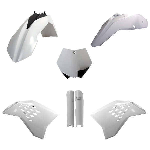 POLISPORT PLASTIC KIT COMP WH KTM 91438