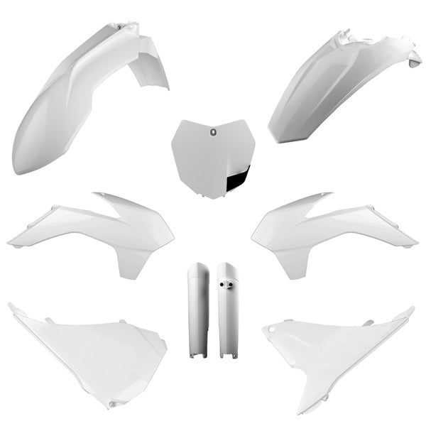 POLISPORT PLASTIC KIT COMP WH KTM 91448