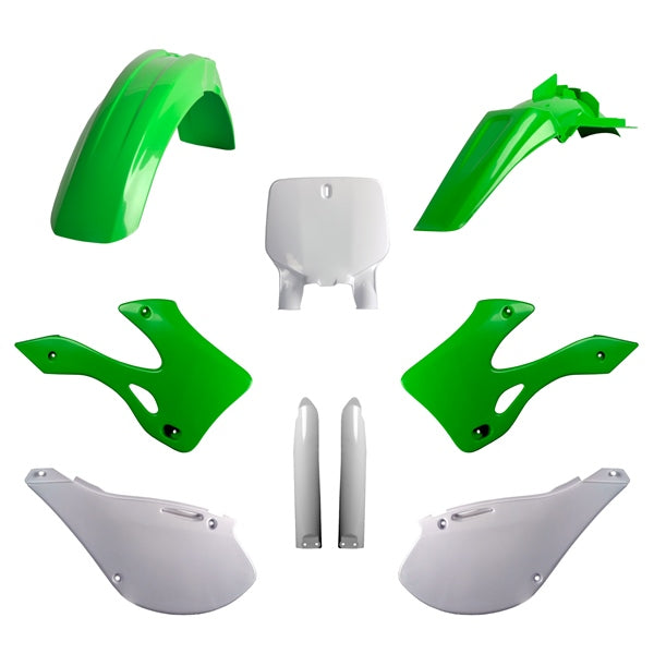 POLISPORT PLASTIC KIT COMP OEM KAWA 91477