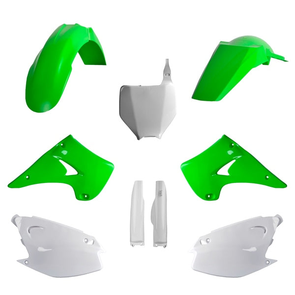 POLISPORT PLASTIC KIT COMP OEM KAWA 91480