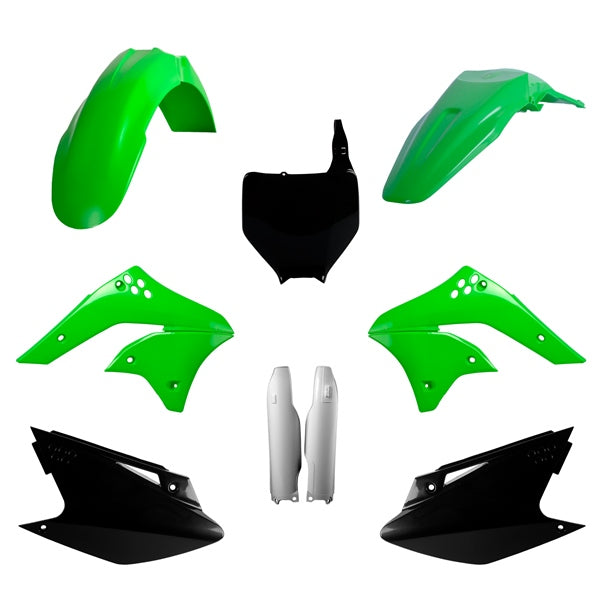 POLISPORT PLASTIC KIT COMP OEM KAWA 91482