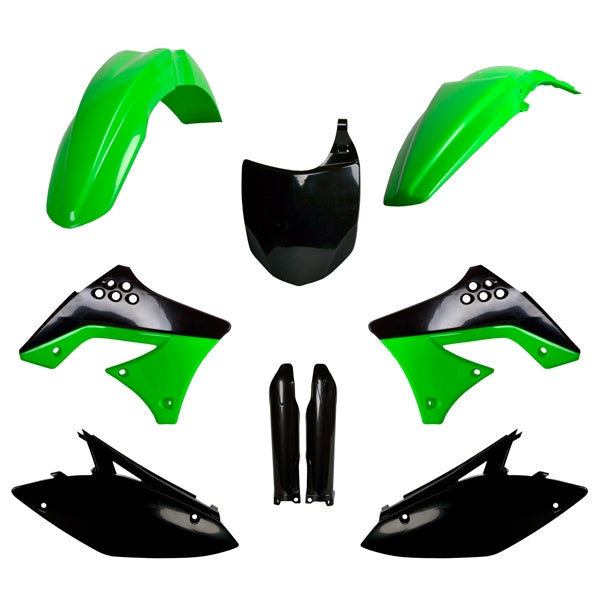 POLISPORT PLASTIC KIT COMP OEM KAWA 91485
