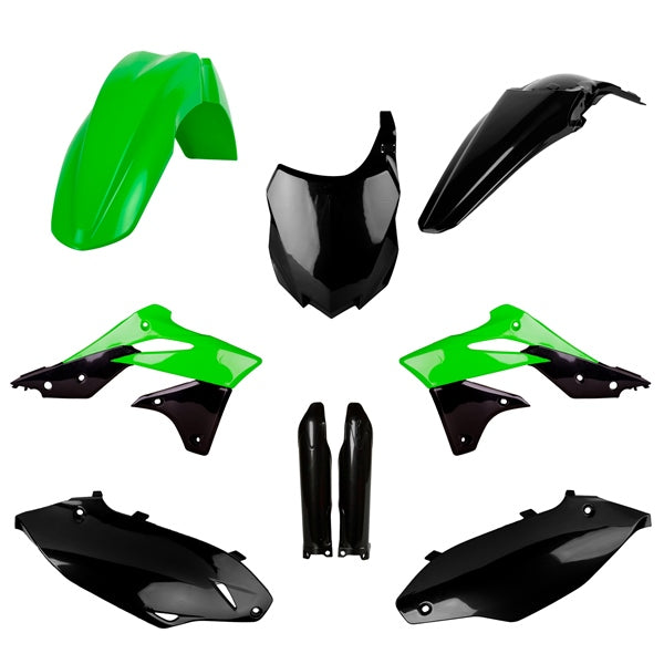 POLISPORT PLASTIC KIT COMP OEM KAWA 91486