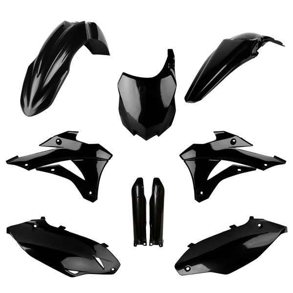 POLISPORT PLASTIC KIT COMP BK KAWA 91487