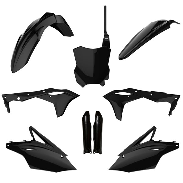 POLISPORT PLASTIC KIT COMP BK KAWA 91491