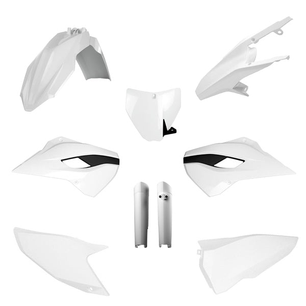 POLISPORT PLASTIC KIT COMP WH HUSQV 91498