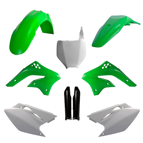 POLISPORT PLASTIC KIT COMP OEM KAWA 91565