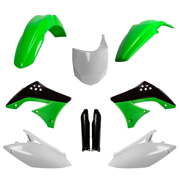 POLISPORT PLASTIC KIT COMP OEM KAWA 91566