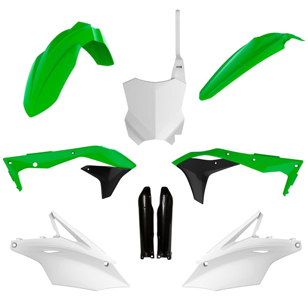 POLISPORT PLASTIC KIT COMP OEM KAWA 91570