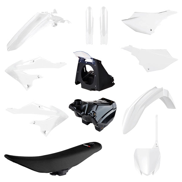 POLISPORT PLASTIC KIT RESTYLING COMP WH YAM 91572
