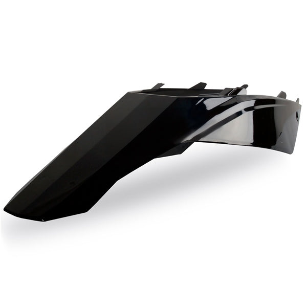 POLISPORT FENDER RR W/SIDE PANEL BK GASGAS 8550800003