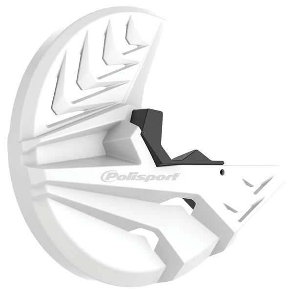 POLISPORT PROTECTOR DISC/BOTTOM FORK WH/BK HON 8155100002
