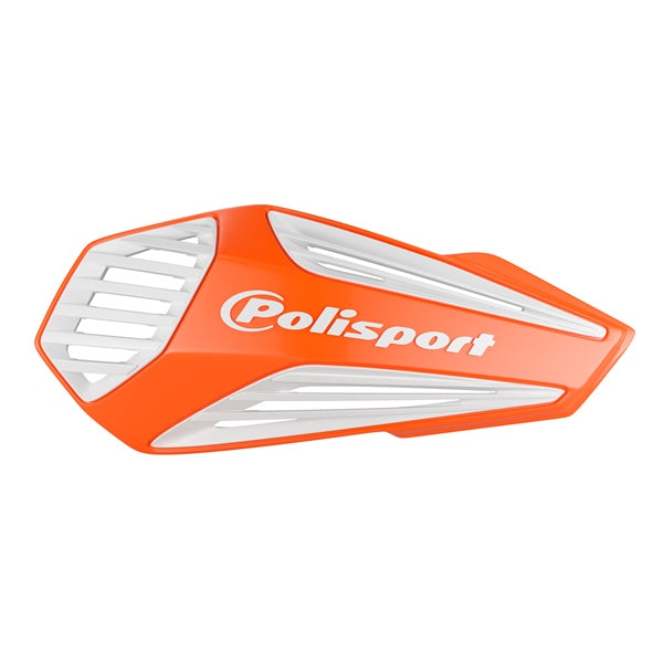 POLISPORT HANDGUARD MX AIR W/MOUNT OG/WH 8308400004