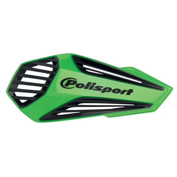 POLISPORT HANDGUARD MX AIR W/MOUNT GR/BK 8308400008