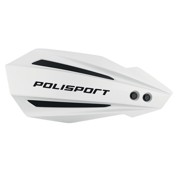 POLISPORT HANDGUARD MX BULLIT W/MOUNT BK/WH 8308500051