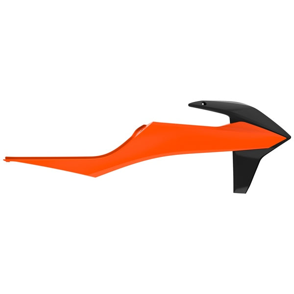 POLISPORT RADIATOR SCOOP OG/BK KTM 8422100028