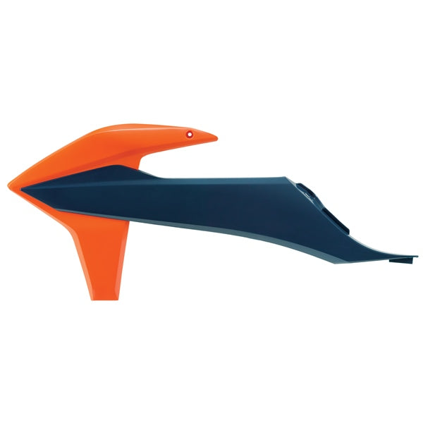 POLISPORT RADIATOR SCOOP OG/BL KTM 8422100045