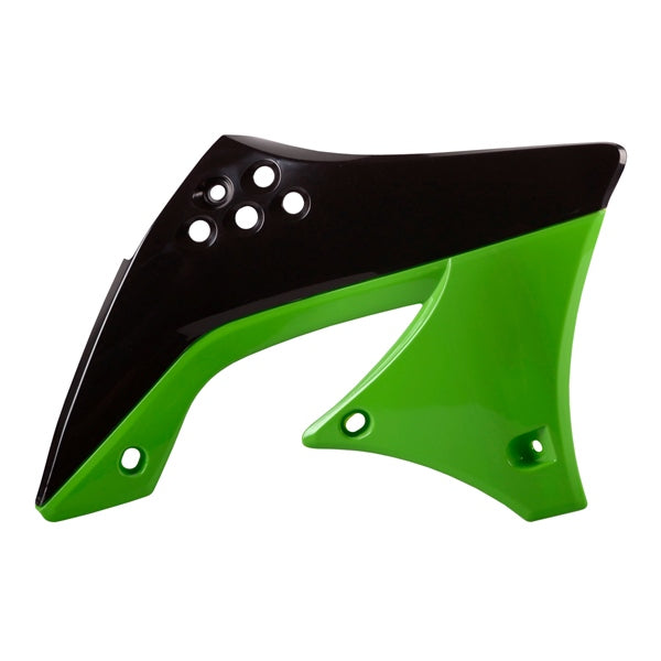POLISPORT RADIATOR SCOOP BK/GR KAWA 8412900004
