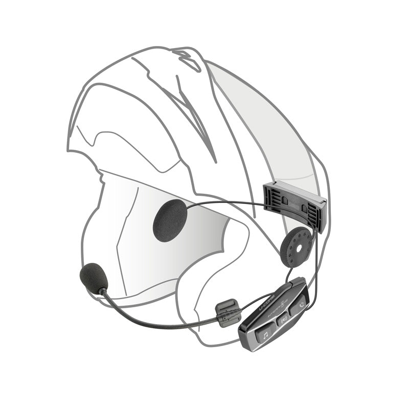 INTERPHONE UCOM16 MESH HEADSET FOR HELMET SINGLE PACK INTERPHOUCOM16