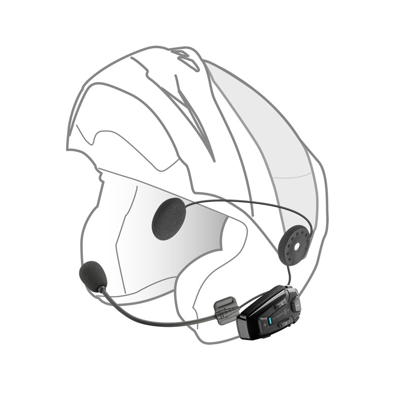 INTERPHONE XUCOM8R MESH BT HEADSET SINGLE PACK INTERPHOUCOM8R