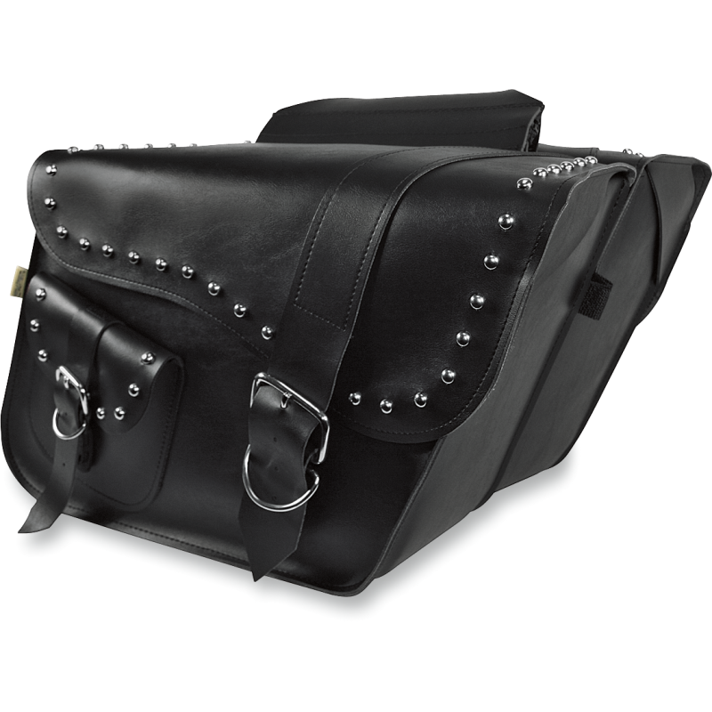 WILLIE & MAX LUGGAGE SADDLEBAG RANGER STDDED LARGE SLANT 58750-01
