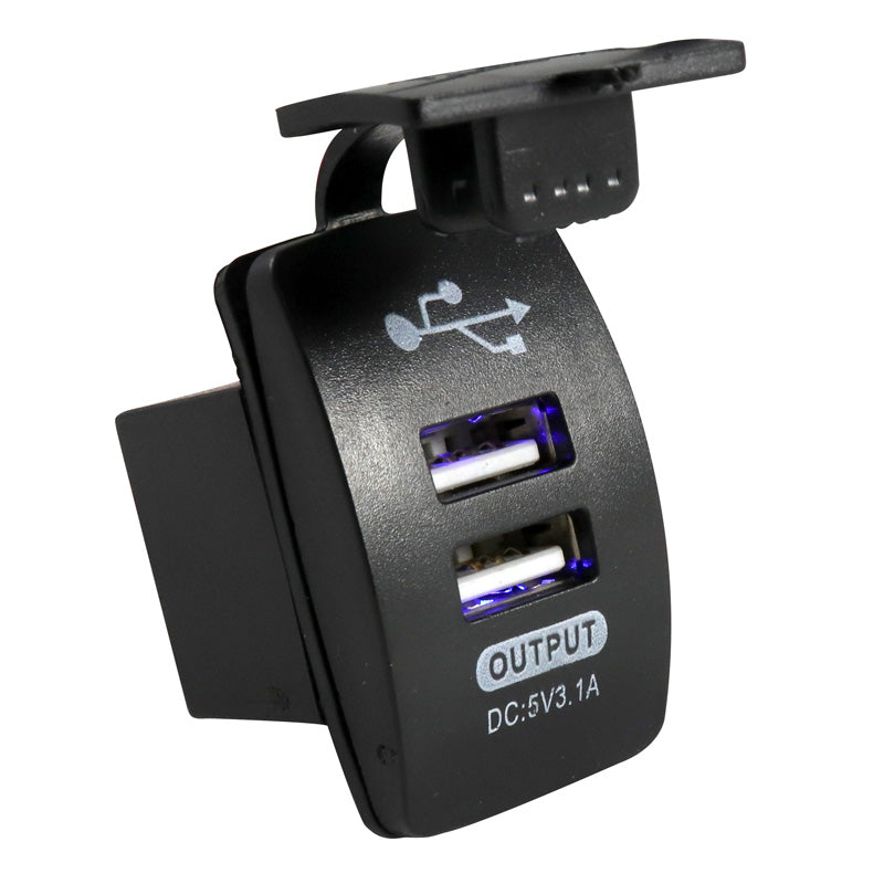 ITL USB CHARGER 2X 3.1A INSERT 2600010