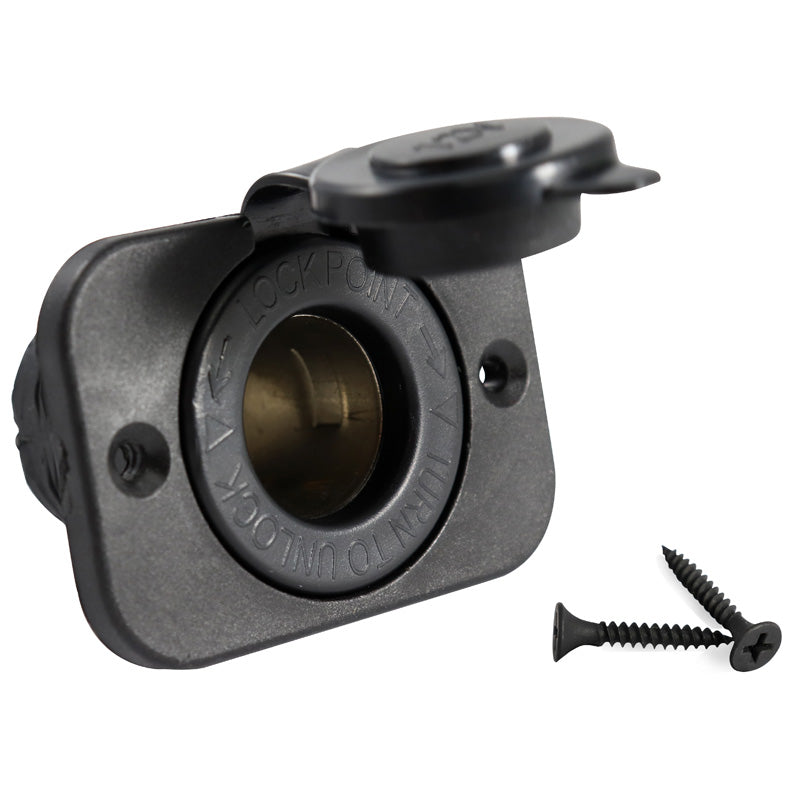 ITL POWER SOCKET 12V W/ MOUNT. PANEL 2600031