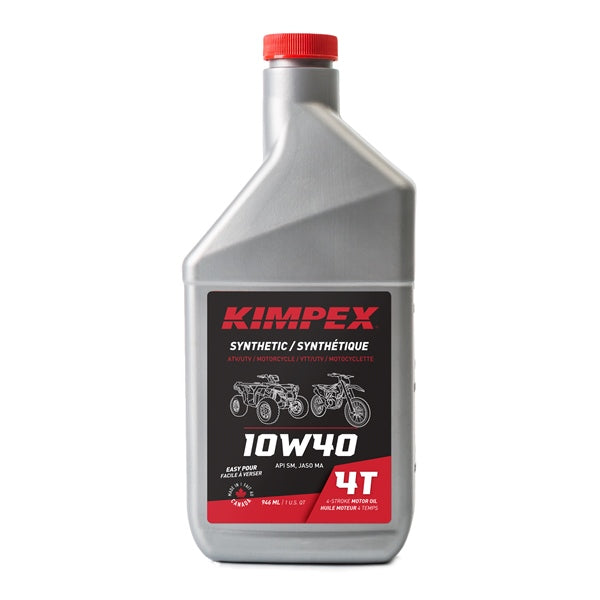 KIMPEX OIL ENGINE MOTO/ATV 10W40 946ML SYNT FV0002815