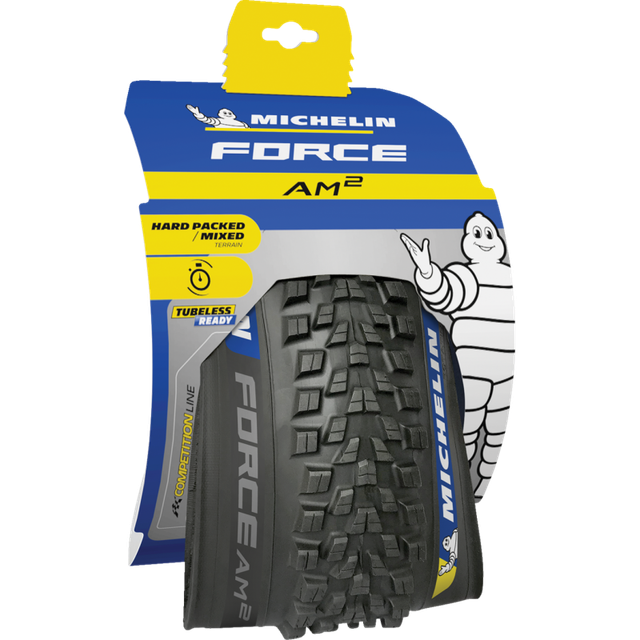 MICHELIN 29X2.40 FORCE AM2 COMPETITION LINE TS TLR FRONT/REAR 39865