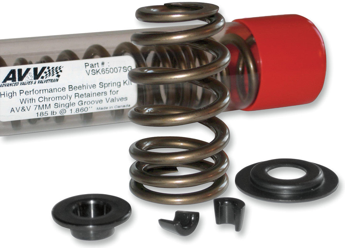 AV&V 05-17 T/C S/GRVE .600" V/SPRING KIT STEE VSK6000S-7SG