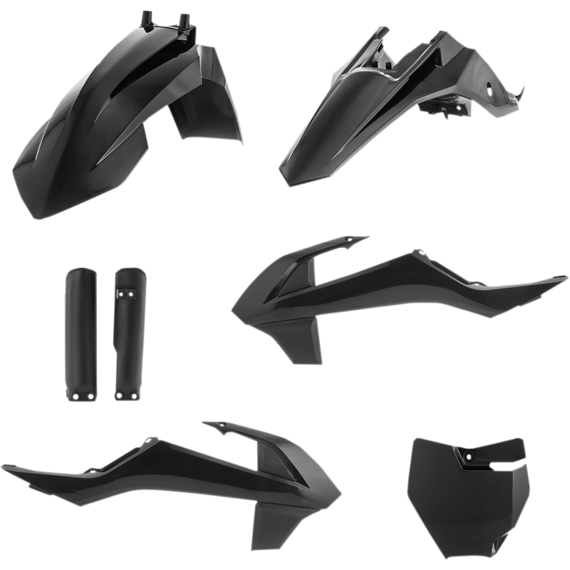 ACERBIS PLASTIC KIT- FULL SX65:19-22, MC65:21-22  BLACK 2791520001