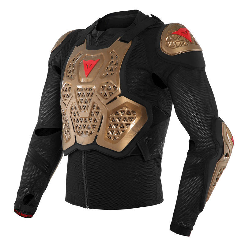 DAINESE MX2 SAFETY JACKET GOLD/BLACK L 1876178-Z33-L