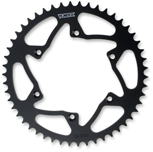 VORTEX SPROCKET VORTEX STEEL BLK 50T 422S-50