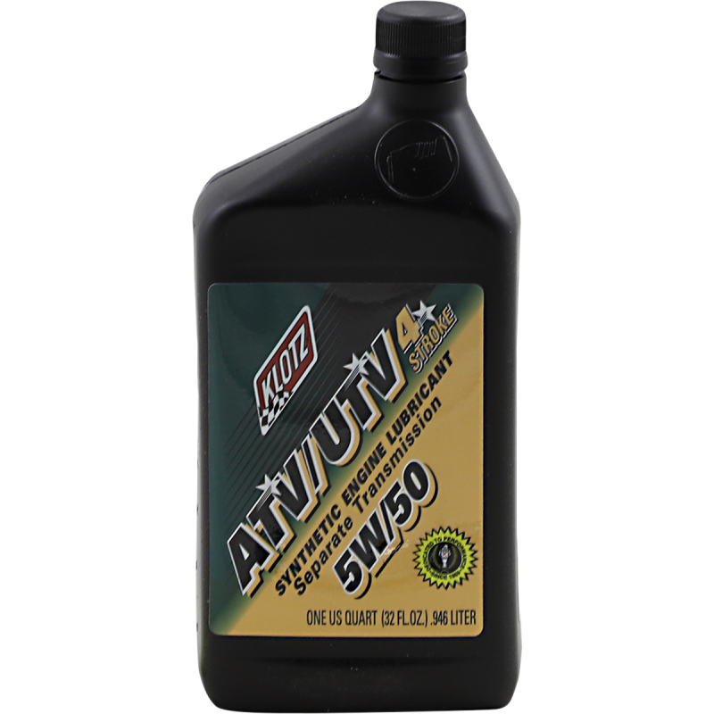 KLOTZ OIL ATV/UTV SYN 5W55 .946 L ATVUTV-550