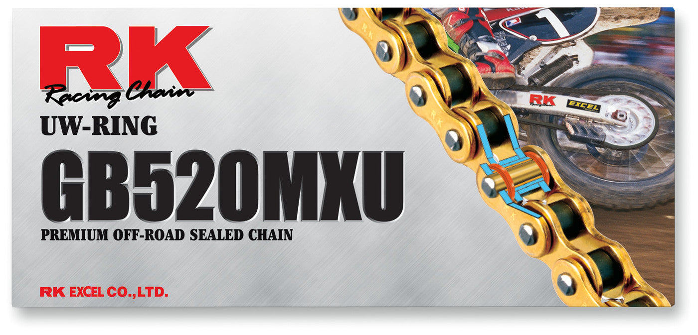 RK GB520MXU-130 U RING CHAIN GB520MXU-130