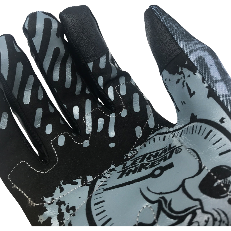 LETHAL THREAT GLOVE GREASE MON BK LG GL15022L