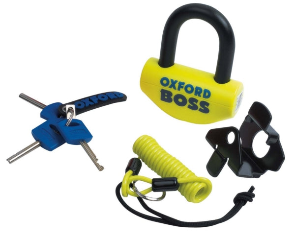 OXFORD PRODUCTS DISC LOCK THE BOSS 12.7MM YE OXFORD OF39