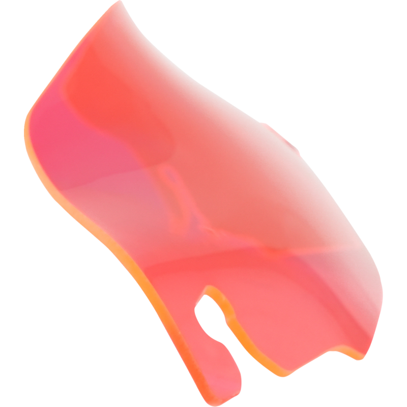 KLOCK WERKS WINDSHIELD FLR 3.5 PINK ICE KWW-01-0655