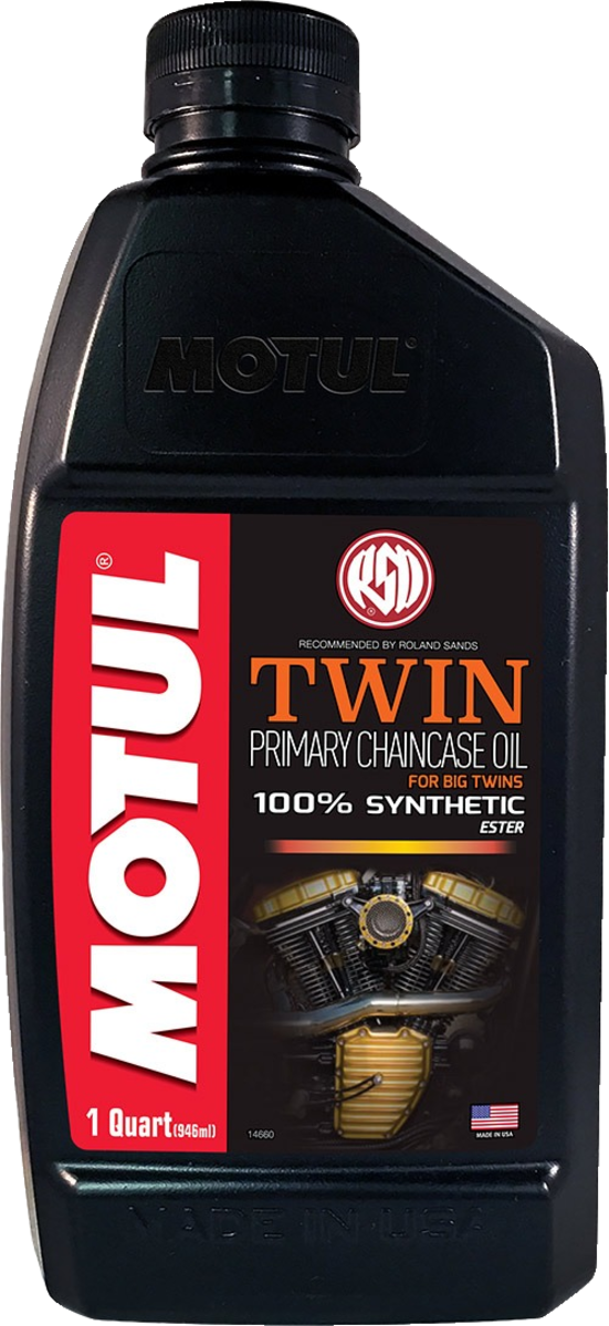 MOTUL TWIN PRIM & CC OIL 100% SYN QT (MADE US) 108066